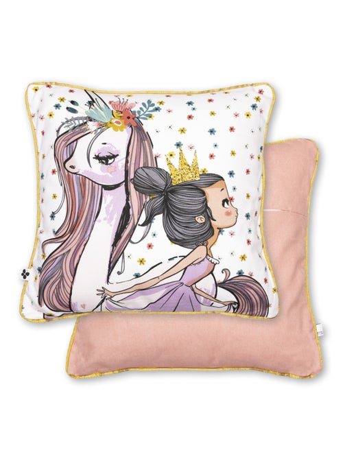 Coussin - L'effet papillon - 100 % Coton 57 Fils/cm² - Kiabi Coussin - L'effet papillon - 100 % Coton 57 Fils/cm² - Kiabi