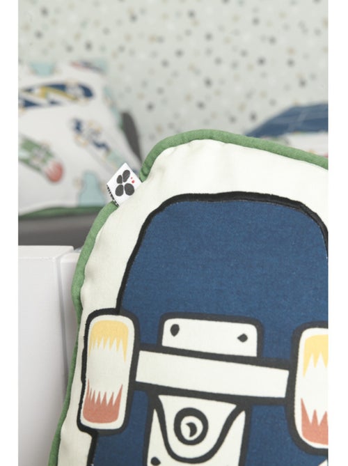 Coussin - L'effet papillon - 100 % Coton 57 Fils/cm² - Kiabi Coussin - L'effet papillon - 100 % Coton 57 Fils/cm² - Kiabi
