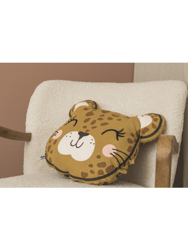 Coussin - L'effet papillon - 100 % Coton 57 Fils/cm² Jaune - Kiabi