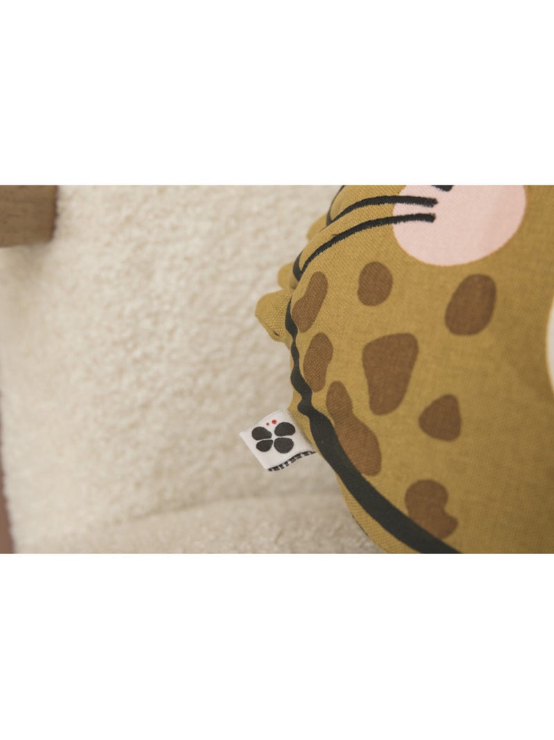 Coussin - L'effet papillon - 100 % Coton 57 Fils/cm² Jaune - Kiabi