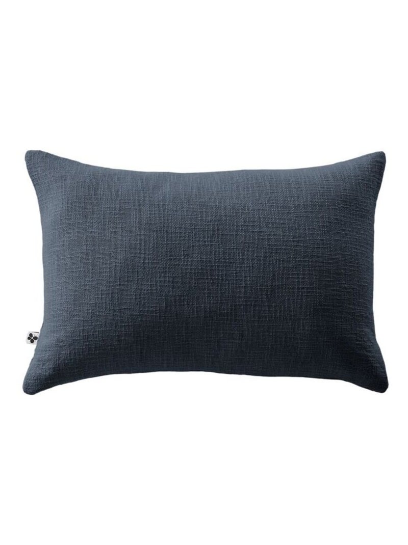 Coussin - L'effet papillon - 100% Coton Bleu nuit - Kiabi