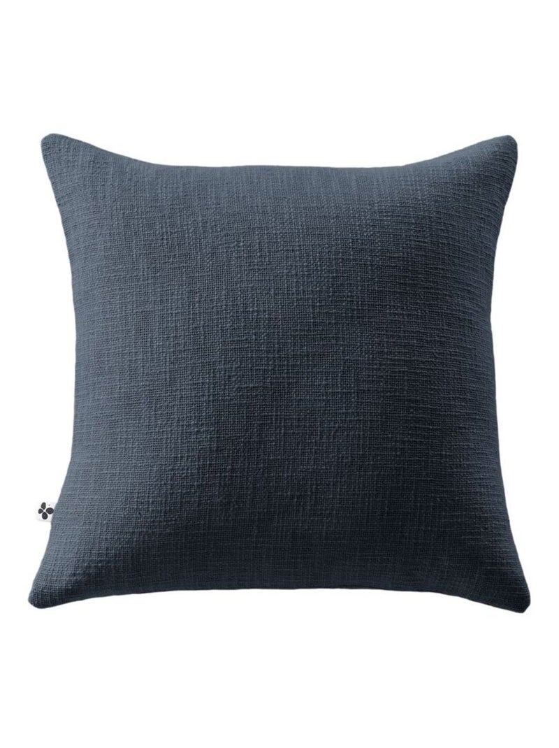 Coussin - L'effet papillon - 100% Coton Bleu nuit - Kiabi