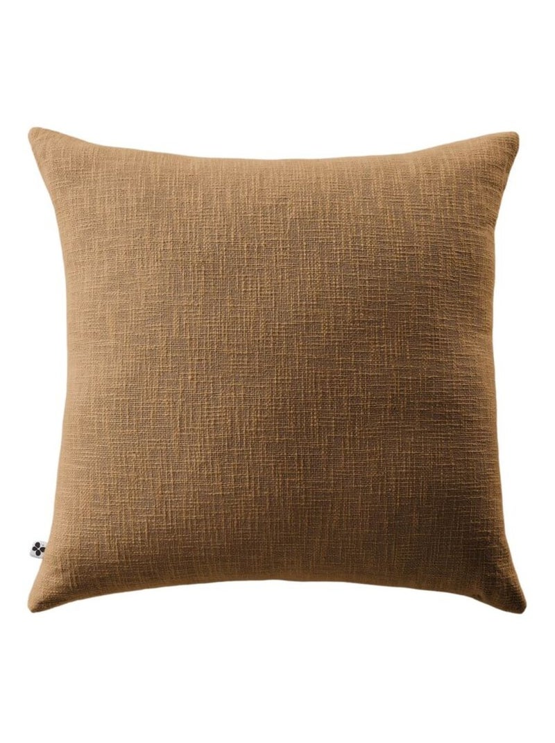Coussin - L'effet papillon - 100% Coton Camel - Kiabi