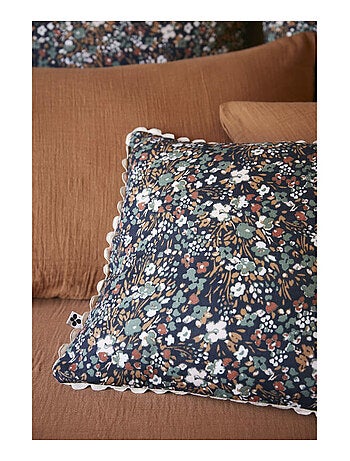 Coussin - L'effet papillon - 100% gaze de coton 125 gr/m²