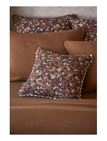 Coussin - L'effet papillon - 100% gaze de coton 125 gr/m²