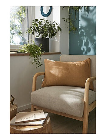 Coussin - L'effet papillon - 100% gaze de coton 125 gr/m²