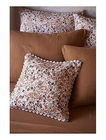 Coussin - L'effet papillon - 100% gaze de coton 125 gr/m²
