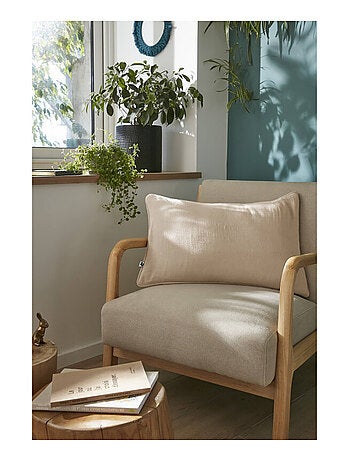 Coussin - L'effet papillon - 100% gaze de coton 125 gr/m²