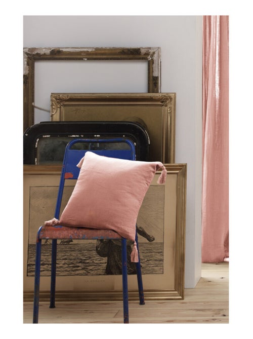 Coussin - L'effet papillon - 100% gaze de coton 125 gr/m² - Kiabi Coussin - L'effet papillon - 100% gaze de coton 125 gr/m² - Kiabi
