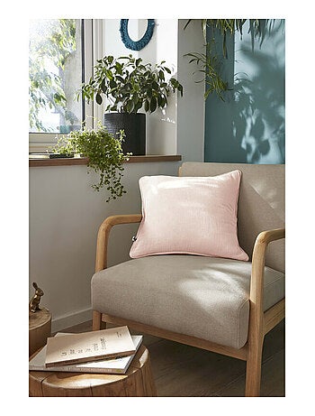 Coussin - L'effet papillon - 100% gaze de coton 125 gr/m²