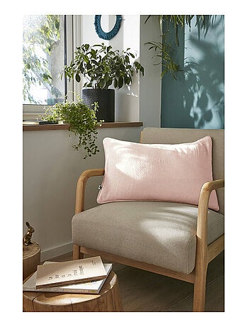 Coussin - L'effet papillon - 100% gaze de coton 125 gr/m²