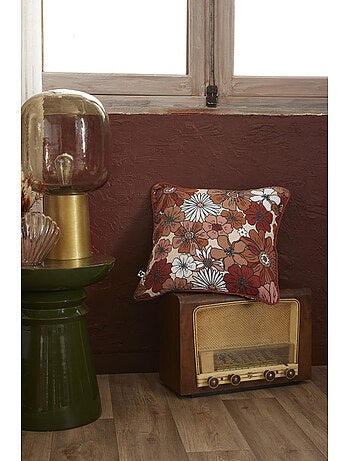 Coussin - L'effet papillon - 100% gaze de coton 125 gr/m²