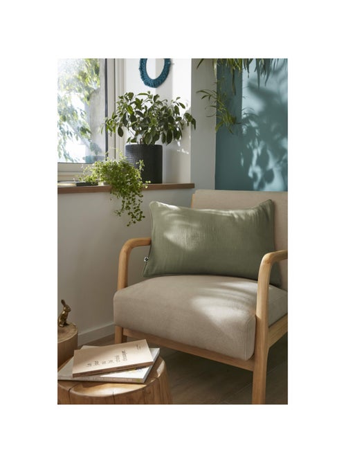 Coussin - L'effet papillon - 100% gaze de coton 125 gr/m² - Kiabi Coussin - L'effet papillon - 100% gaze de coton 125 gr/m² - Kiabi