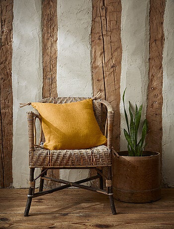 Coussin - L'effet papillon - 100% Lin lavé