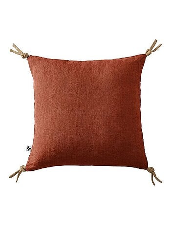 Coussin - L'effet papillon - 100% Lin lavé