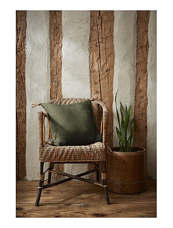 Coussin - L'effet papillon - 100% Lin lavé