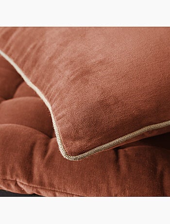 Coussin - L'effet papillon - 100% Velours de coton