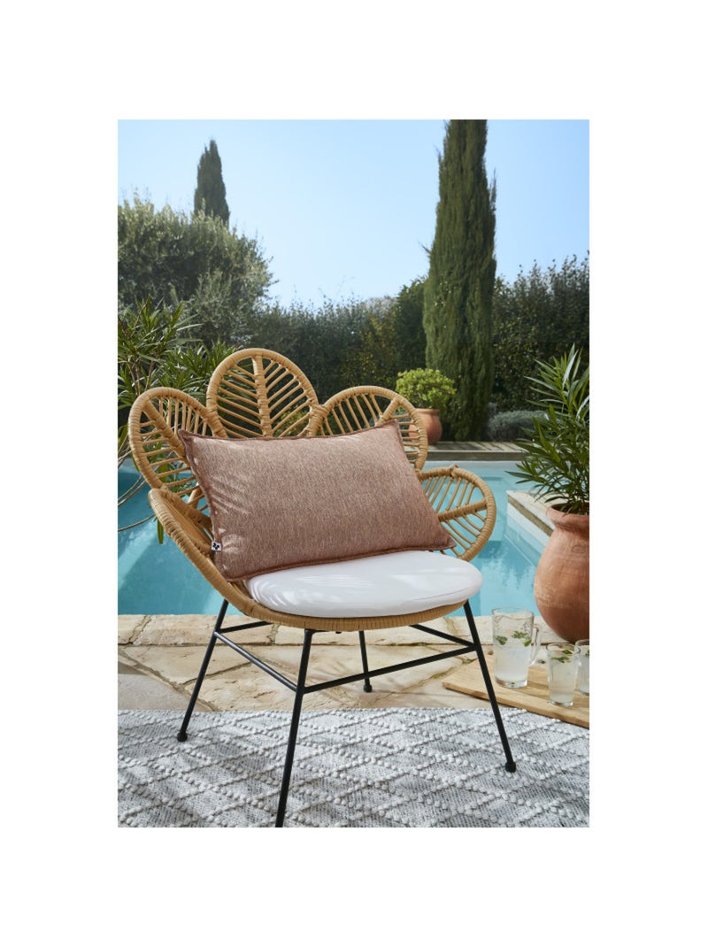 Coussin - L'effet papillon - Coton Corail - Kiabi