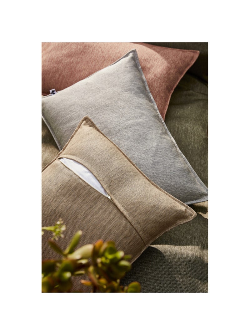 Coussin - L'effet papillon - Coton Corail - Kiabi