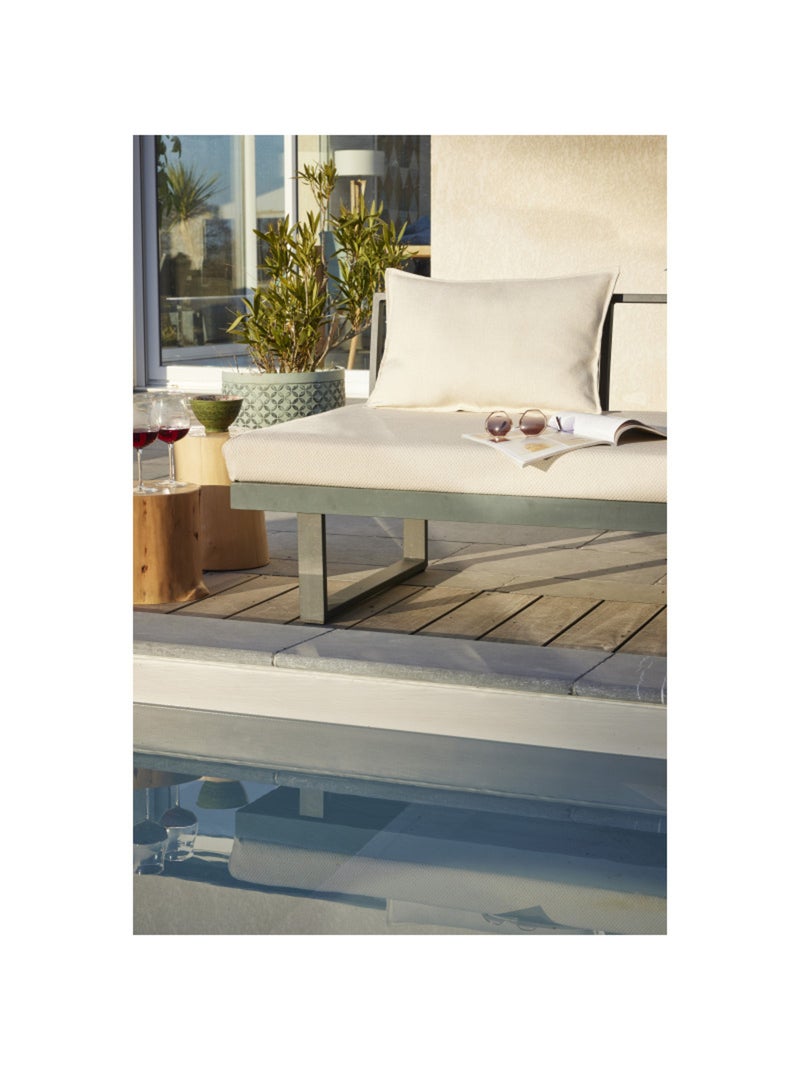 Coussin - L'effet papillon - Coton Ecru - Kiabi