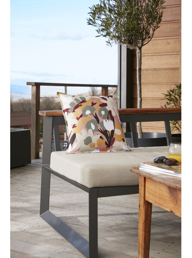 Coussin - L'effet papillon - Coton Multicolore - Kiabi