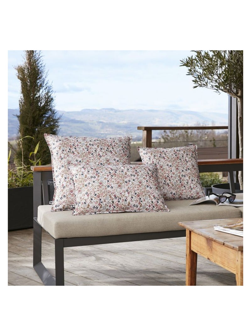 Coussin - L'effet papillon - Coton Rouge - Kiabi