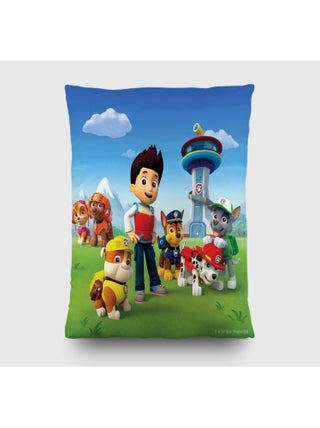 Coussin - Pat' Patrouille devant la tour - 40x40 cm