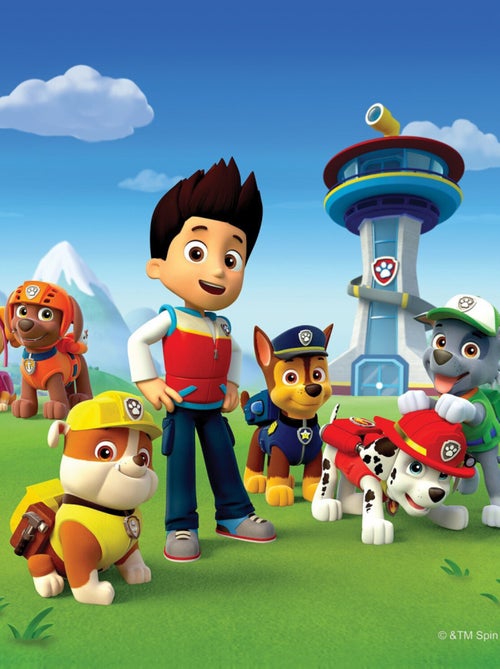 Coussin - Pat' Patrouille devant la tour - 40x40 cm - Kiabi