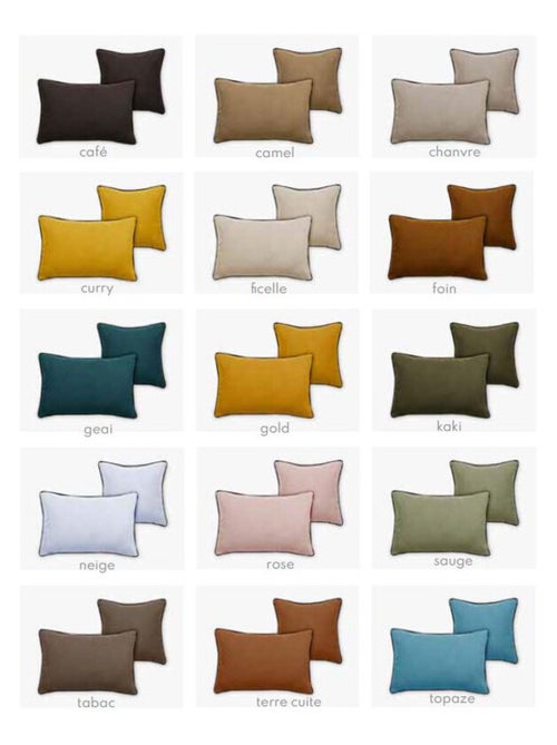 Coussin - Vent du Sud - Lin - Kiabi