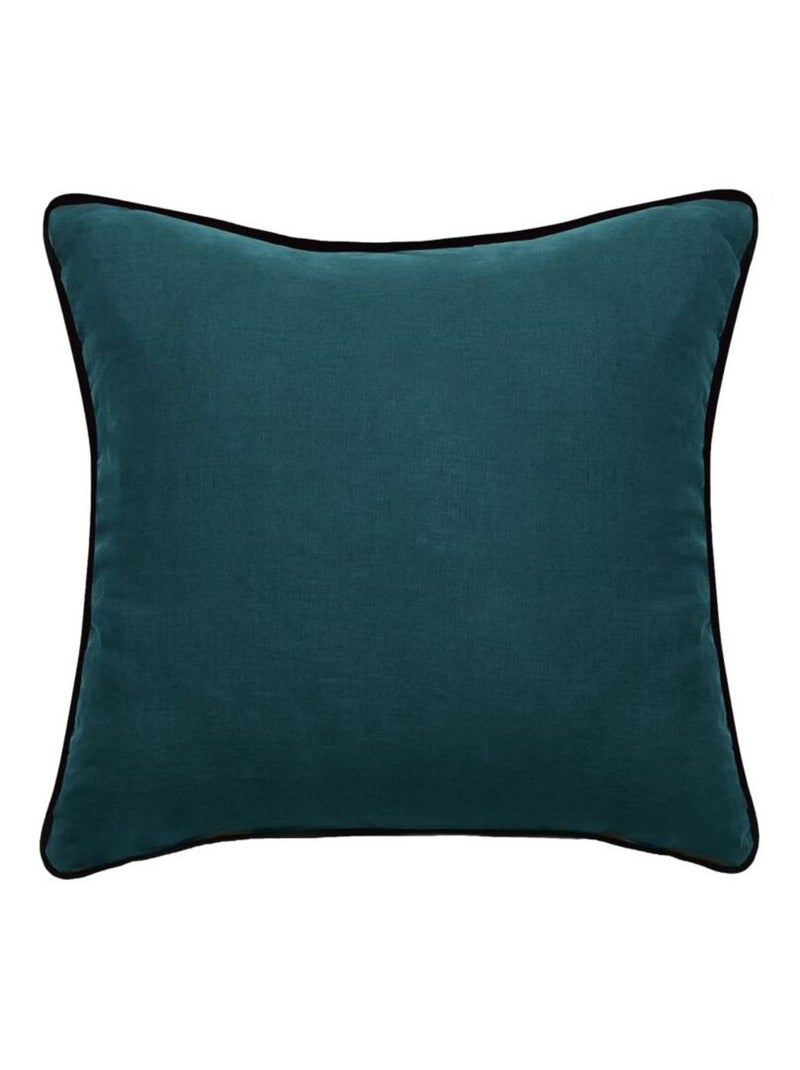 Coussin - Vent du Sud - Lin Noir - Kiabi