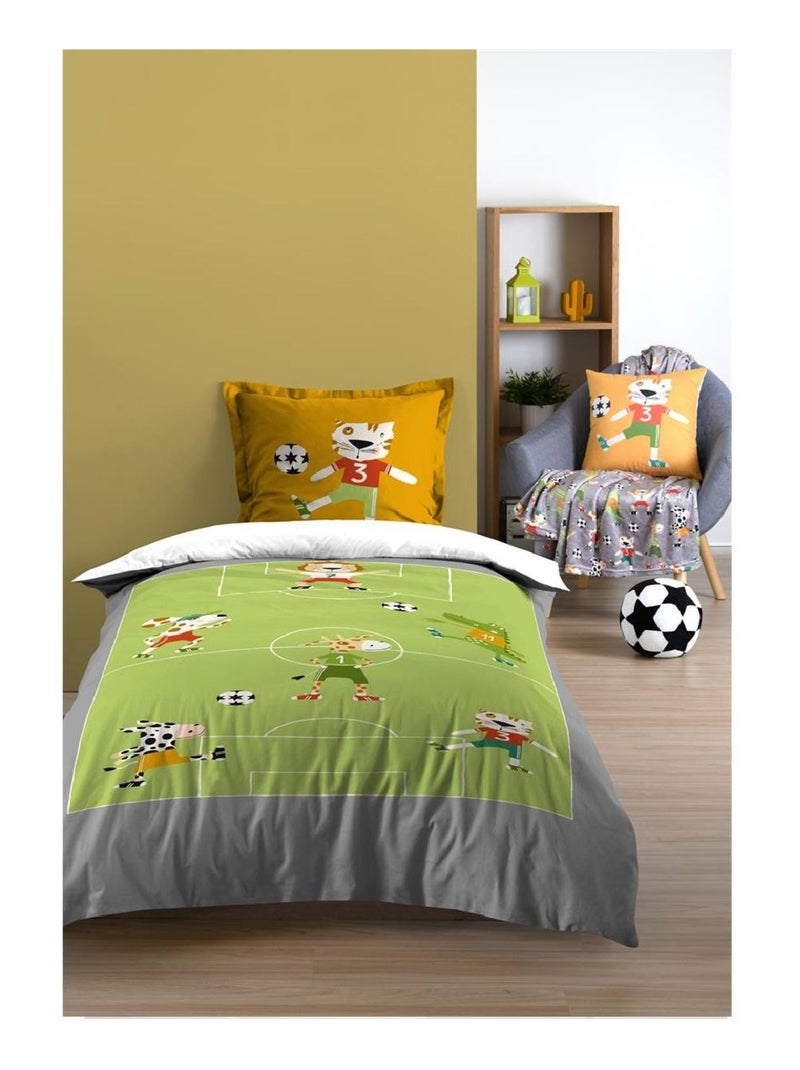 Coussin 25 cm ballon de foot Noir - Kiabi