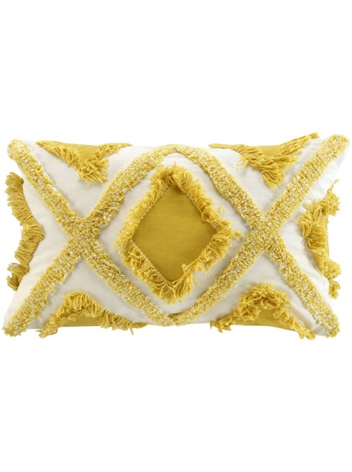 Coussin 30 x 50 cm Marisse Miel - Kiabi