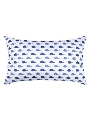 Coussin 30 x 50 cm Wally petite baleine