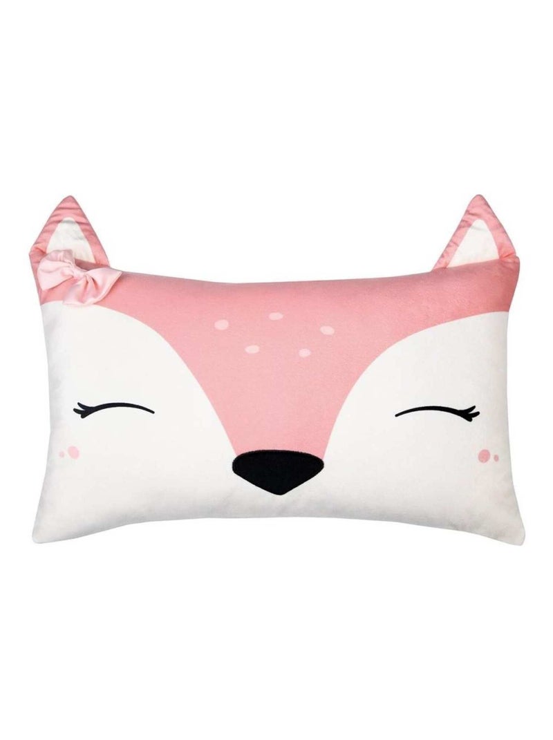 Coussin 30x50 cm Anaïs rose Rose - Kiabi