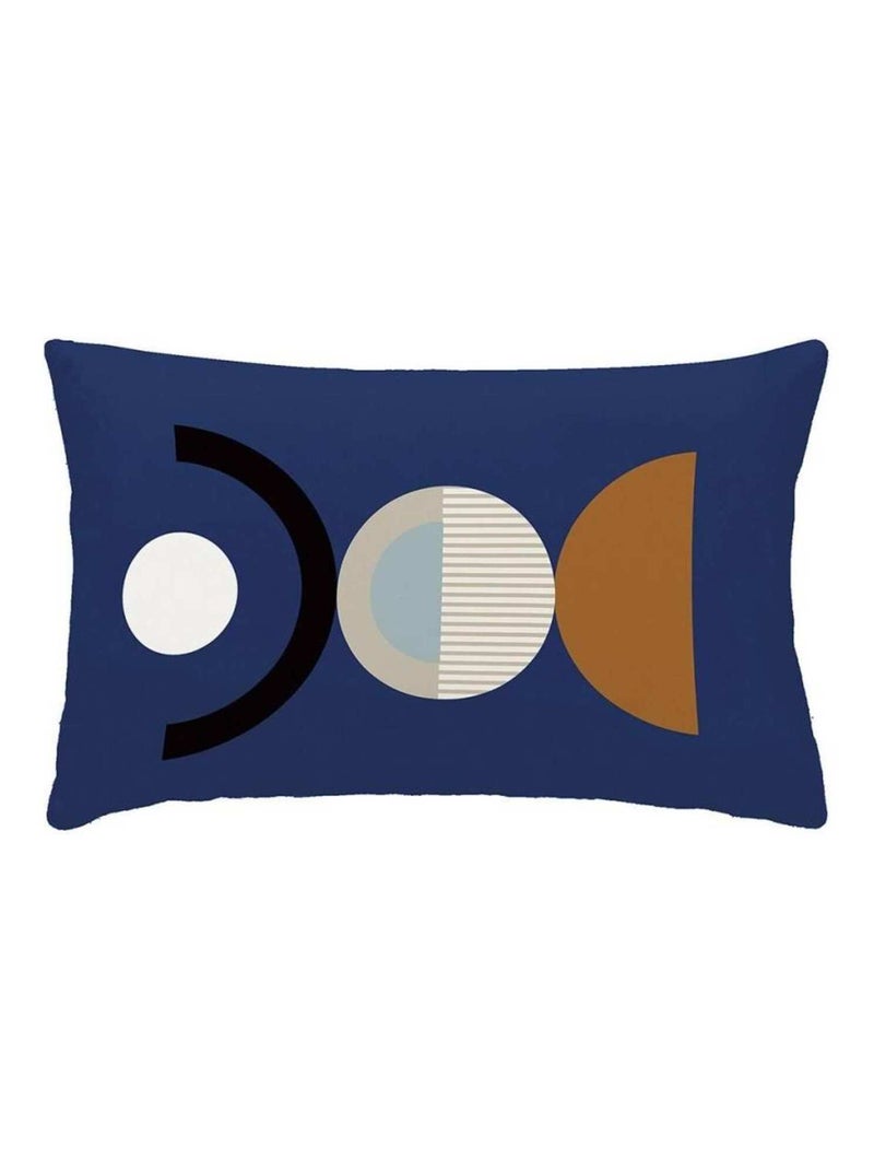Coussin 30x50 cm Neoline bleu Bleu - Kiabi