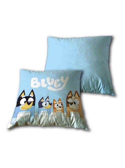 Coussin 35x35 Bluey, Bingo, Bandit et Chilli - Kiabi