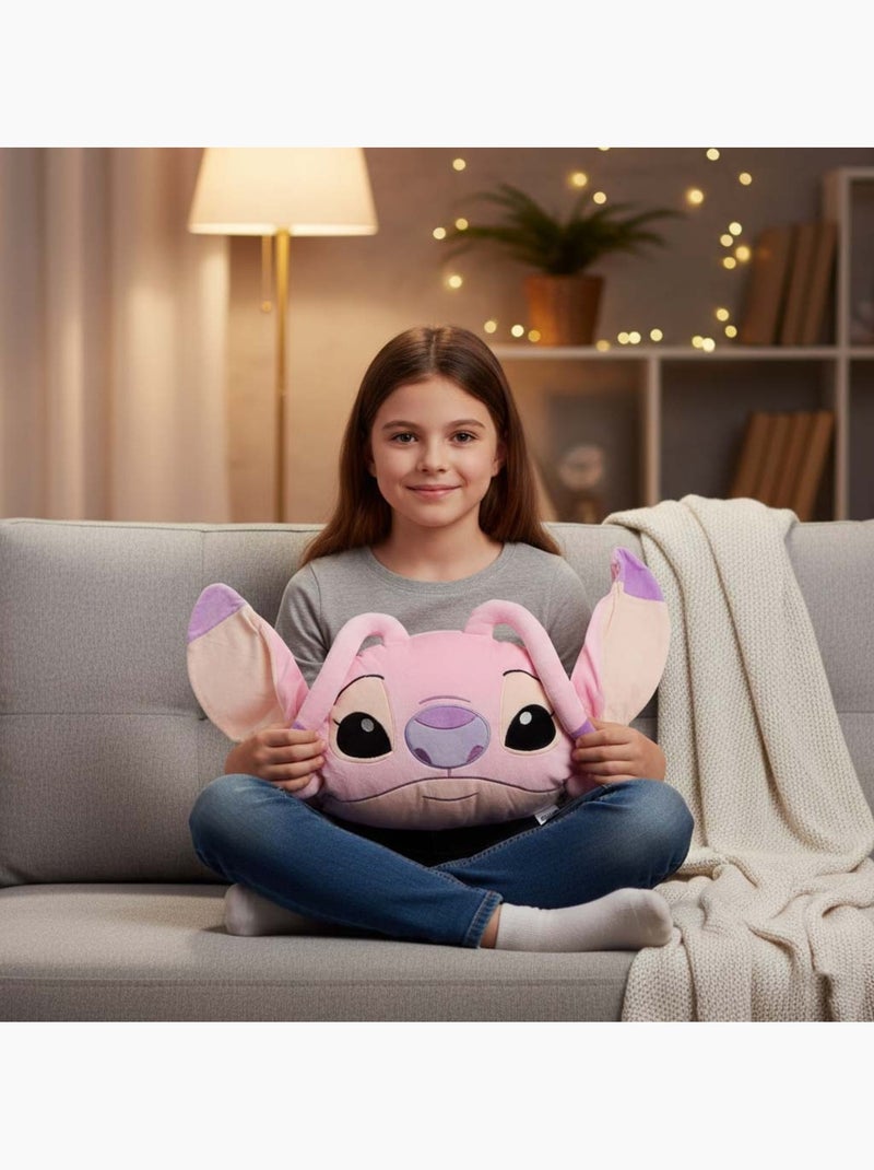 Coussin 3D Disney Angel - 100% Polyester Rose - Kiabi