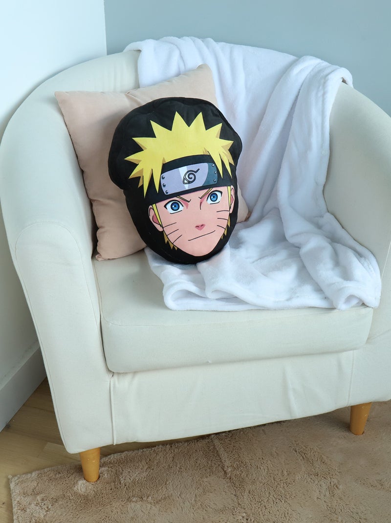 Coussin 3D Naruto Shippuden - 100% Polyester Noir - Kiabi