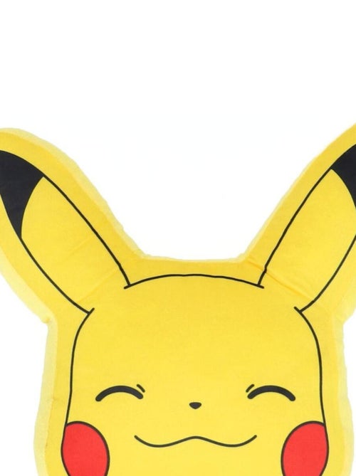 Coussin 3D Pikachu Pokemon - 100% Polyester - Kiabi