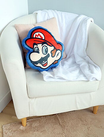 Coussin 3D Super Mario - 100% Polyester