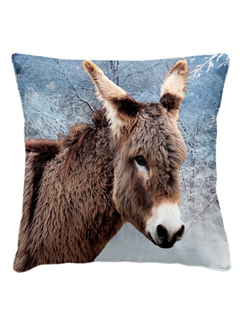 Coussin 40 x 40 cm Frimousse d'ane - Kiabi