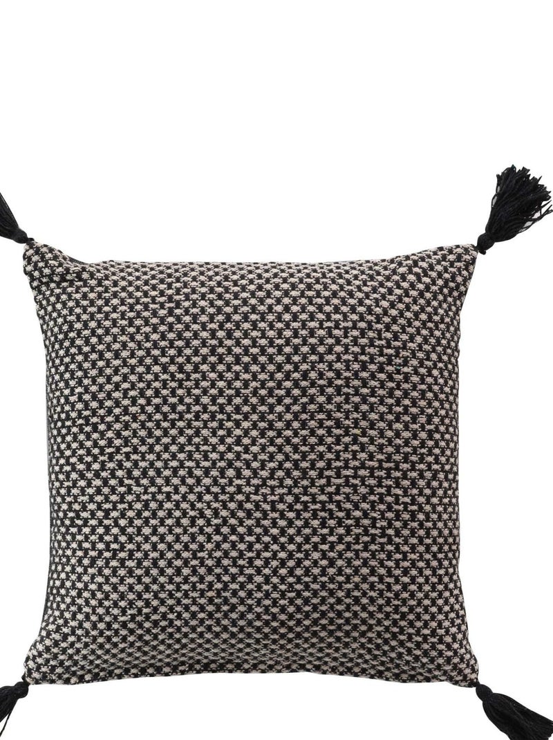 Coussin 40 x 40 cm Jennie Noir - Kiabi