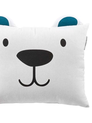Coussin 40 x 40 cm Petit ourson polaire