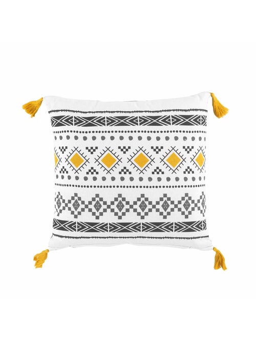 Coussin 40 x 40 cm Talismania blanc - Kiabi