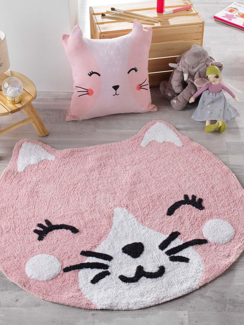 Housse de coussin 40x40 cm Licorne - Rose - Kiabi - 7.73€