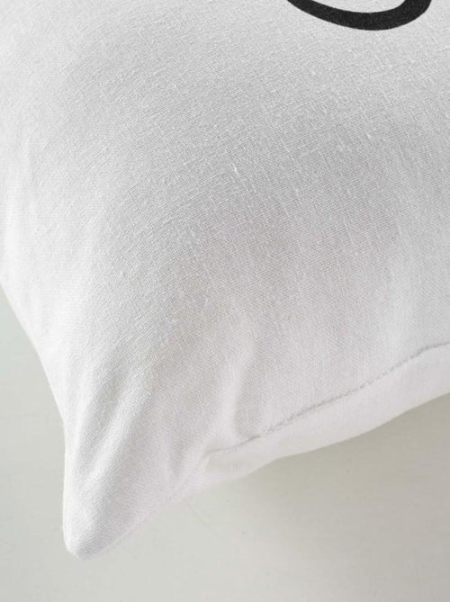 Coussin 40x40 cm Igloo coton - Kiabi