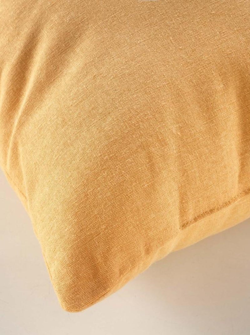 Coussin 40x40 cm Lionceau coton Jaune - Kiabi