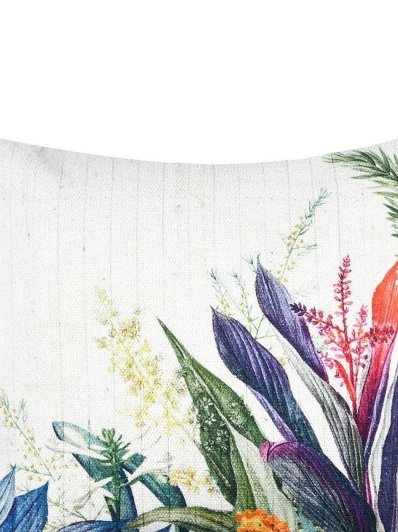Coussin 40x40 cm Olya coton Blanc - Kiabi