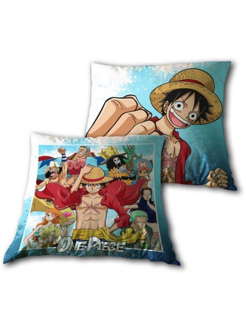 Coussin 40x40 cm  One Piece Luffy et son équipage - Kiabi