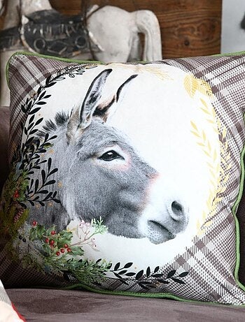 Coussin 40x40 cm PENNY Gris